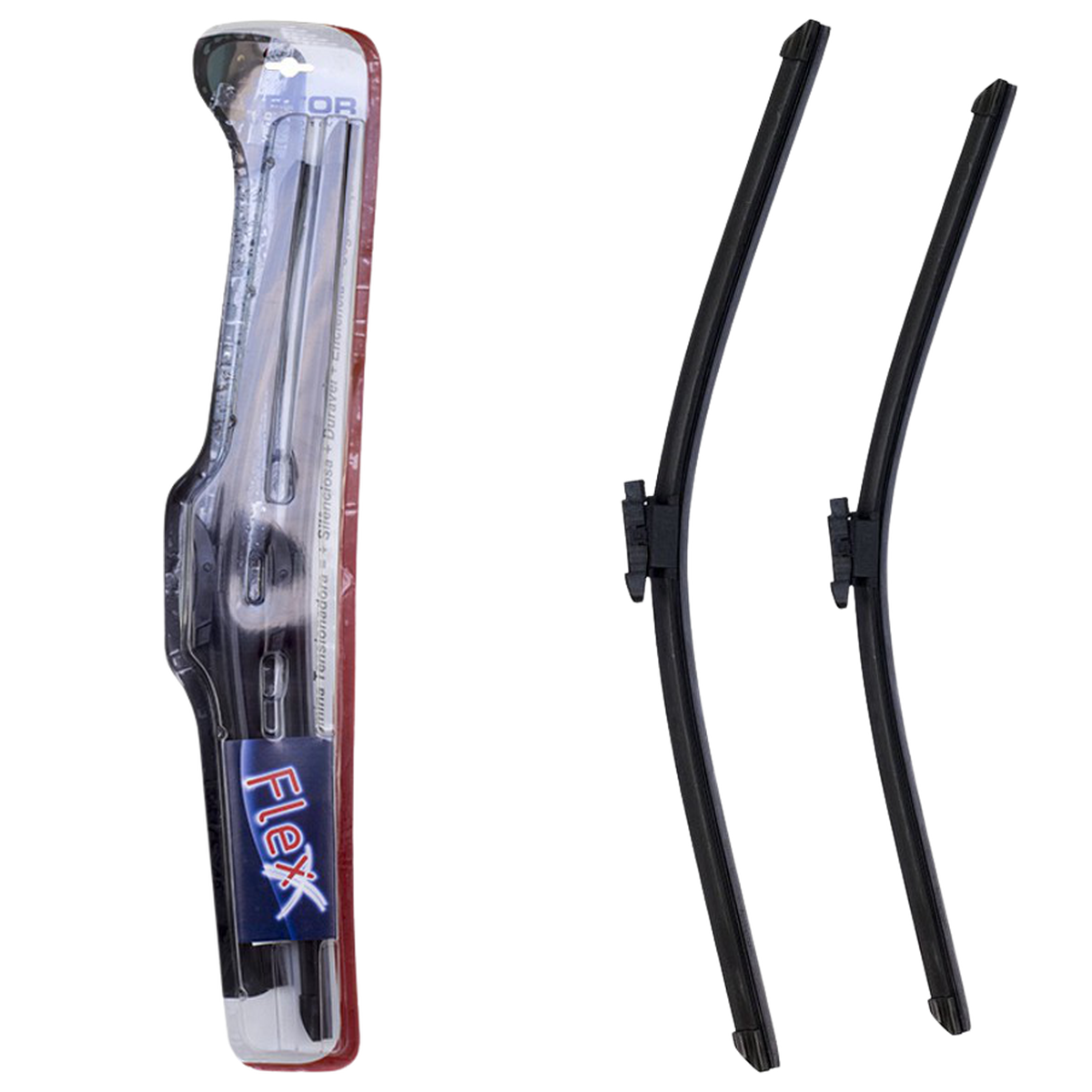 Par Palheta Flex Específica Dianteira 26" e 22" - Vetor - Pvf2622 - (1)