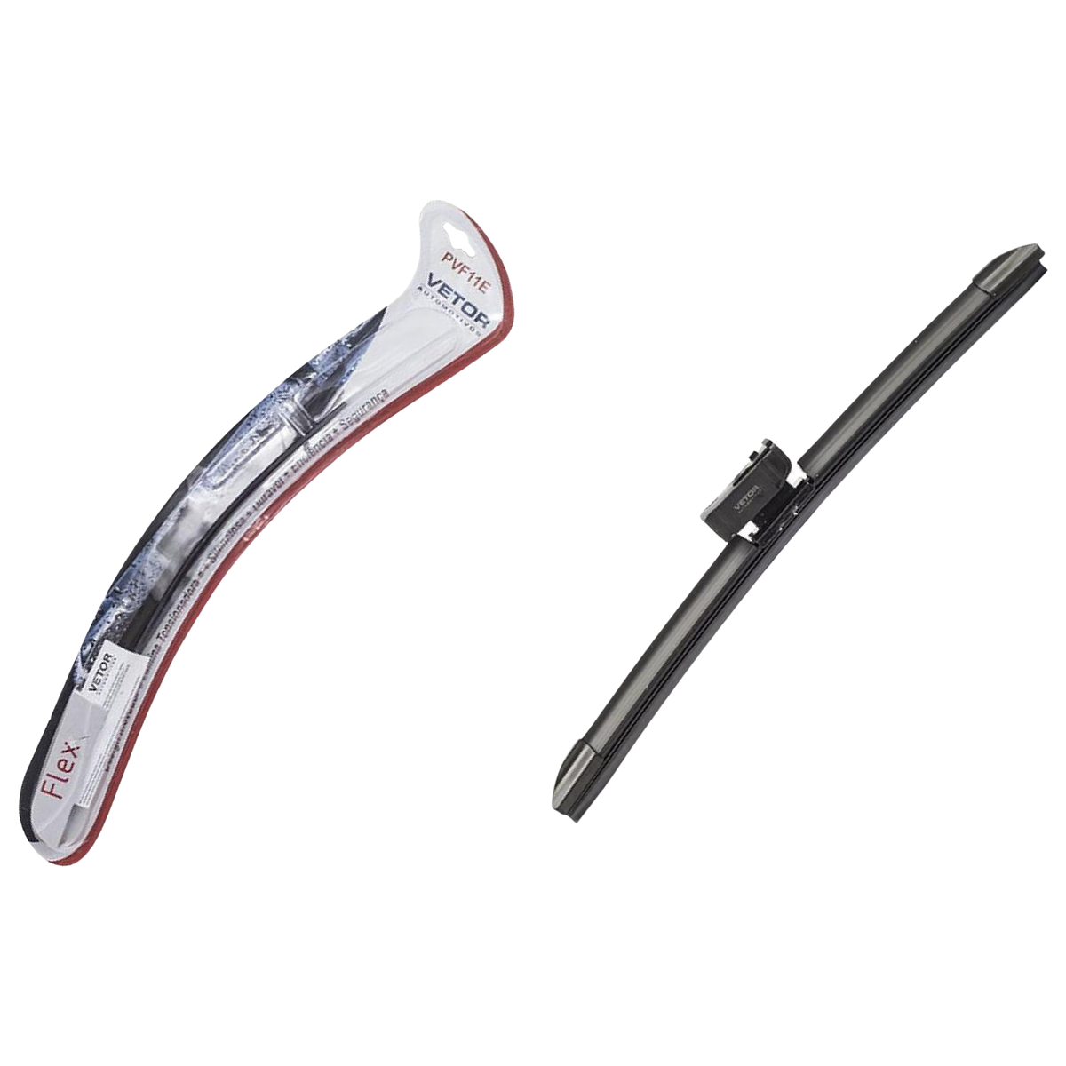 Palheta Flex Traseira 11" para Ford Ecosport - Vetor - Pvf11E - (1)
