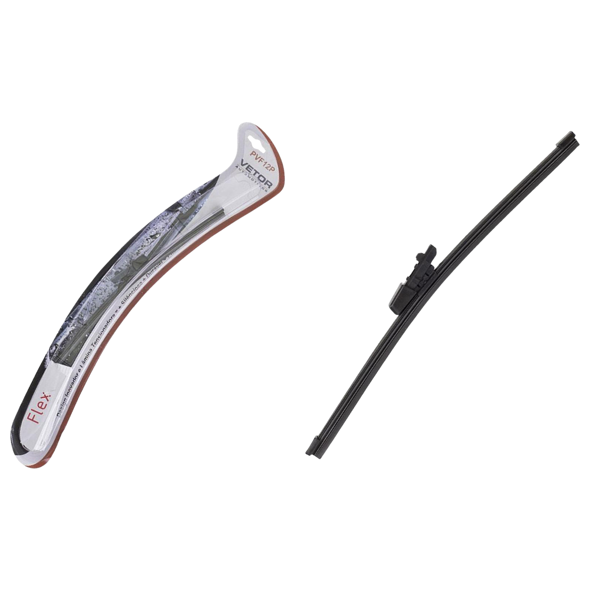 Palheta Flex Traseira 12" para Fiat Palio - Vetor - Pvf12P - (1)