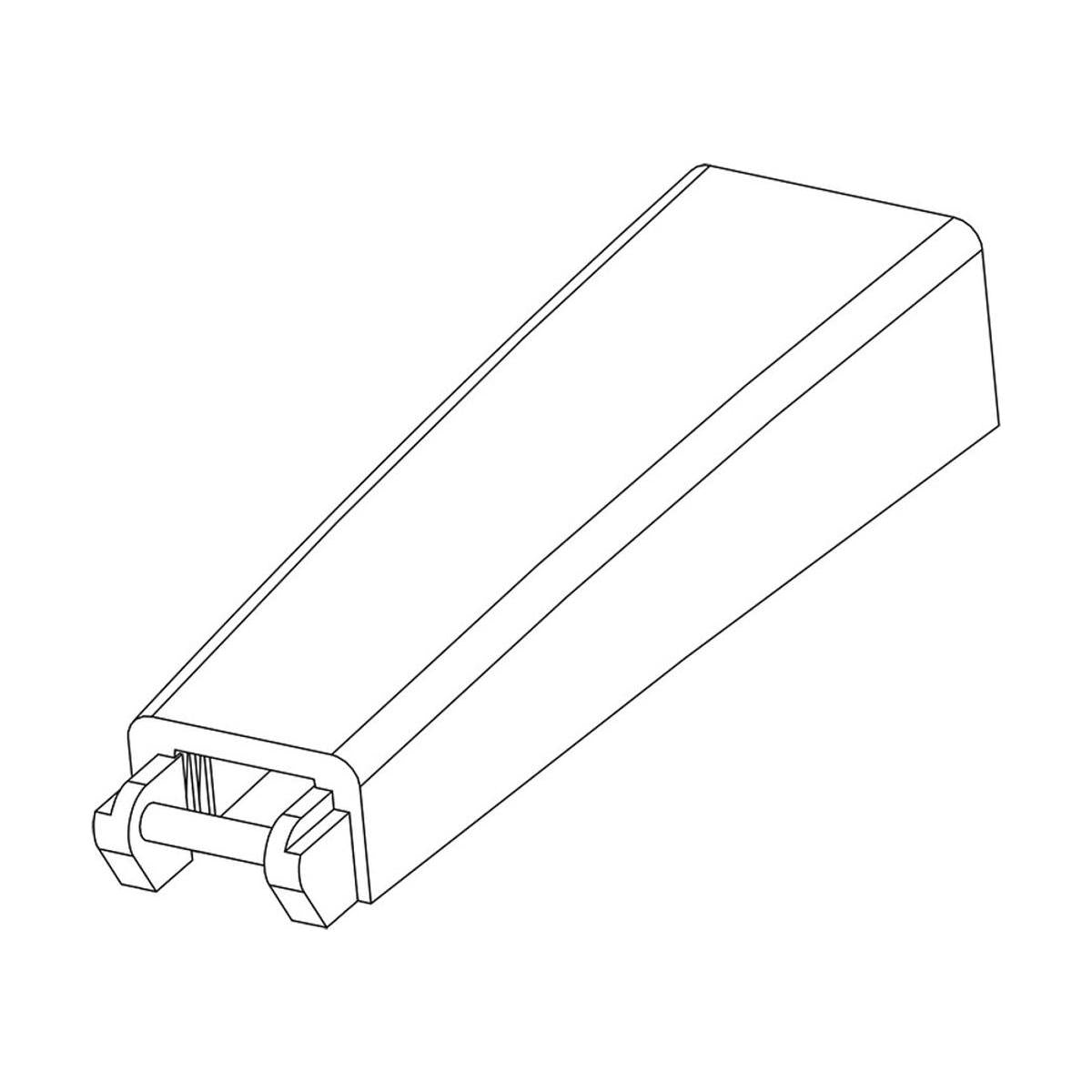 Palheta Flex Traseira 13" para Volkswagen Polo - Vetor - Pvf13J - (4)