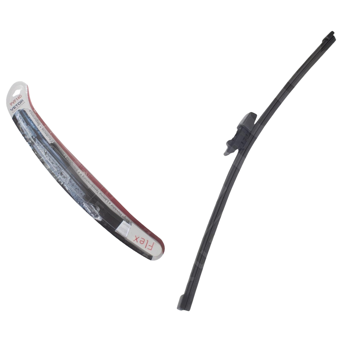 Palheta Flex Traseira 14" para Fiat Doblo - Vetor - Pvf14D - (1)
