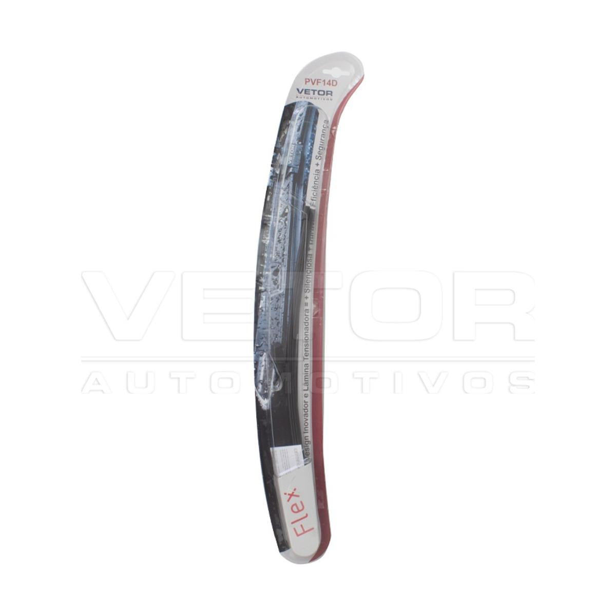 Palheta Flex Traseira 14" para Fiat Doblo - Vetor - Pvf14D - (8)