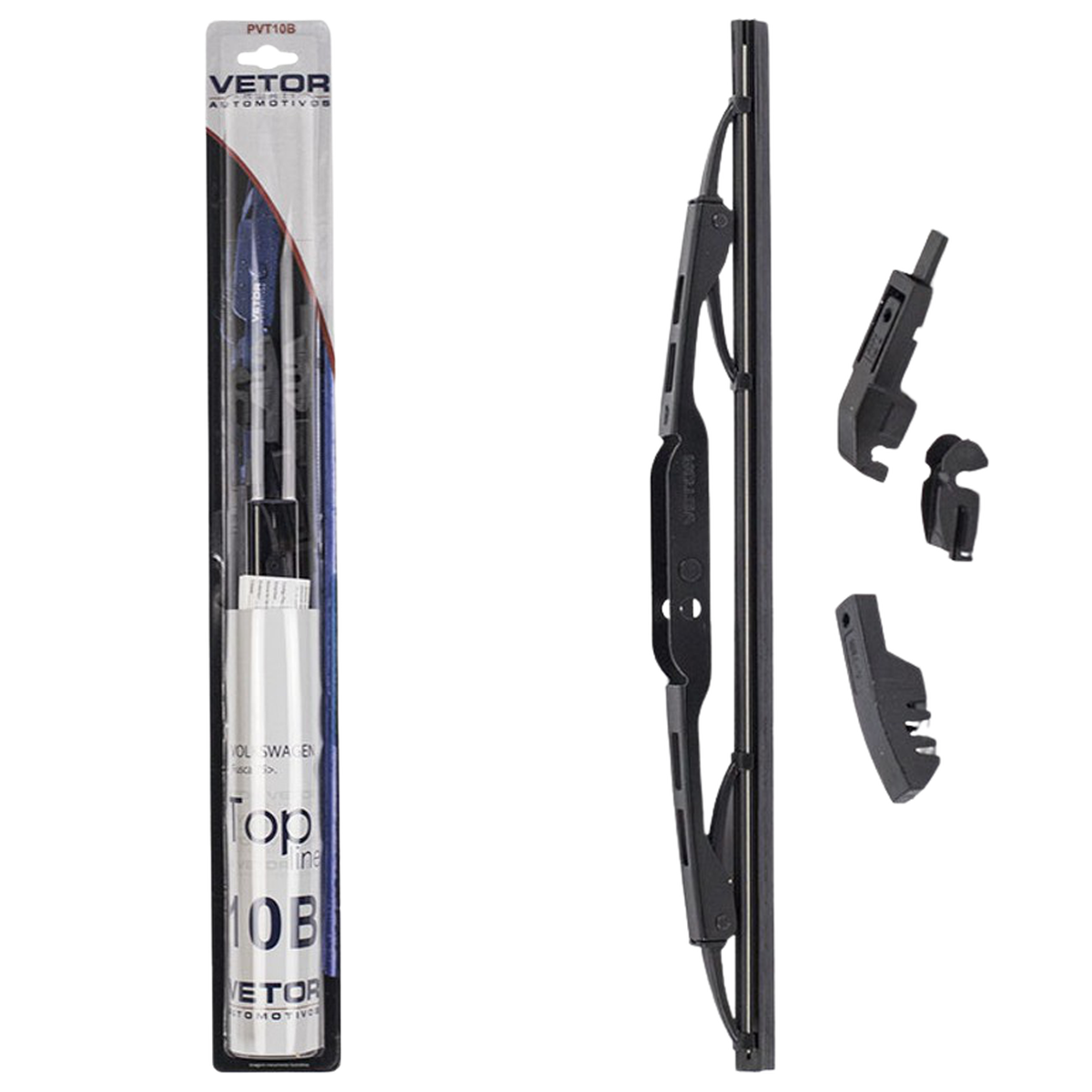Palheta Top Line Dianteira 10" para Toyota Bandeirante e Volkswagen Fusca - Vetor - Pvt10B - (1)