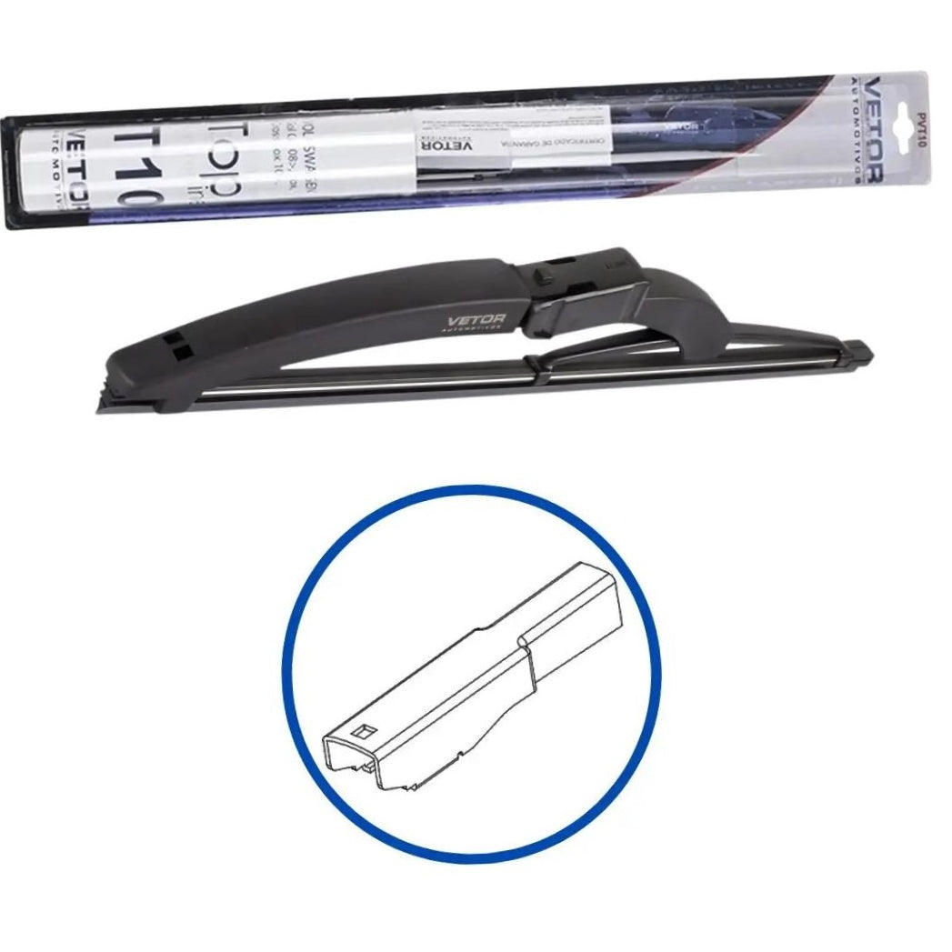 Palheta Top Line Traseira 10" - Vetor - Pvt10 - (2)