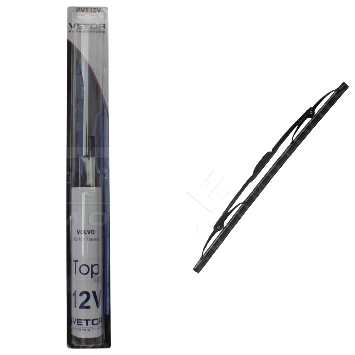 Palheta Top Line Traseira 12" para Volvo V60 - Vetor - Pvt12V - (1)
