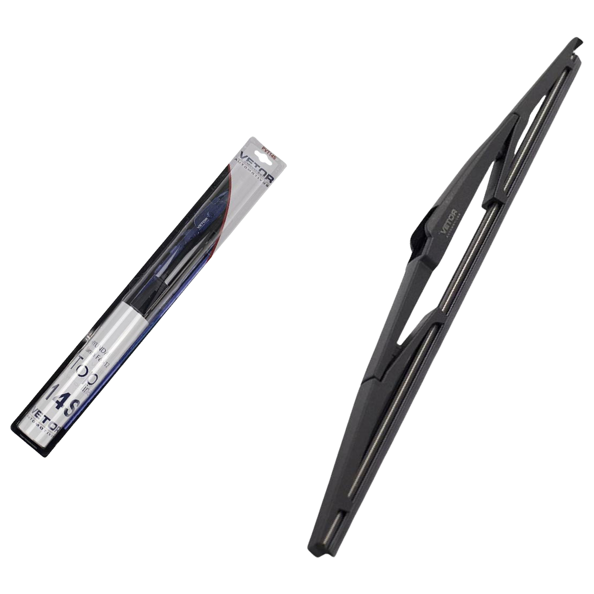 Palheta Top Line Traseira 14" para Hyundai Santa Fé e Tucson - Vetor - Pvt14S - (1)