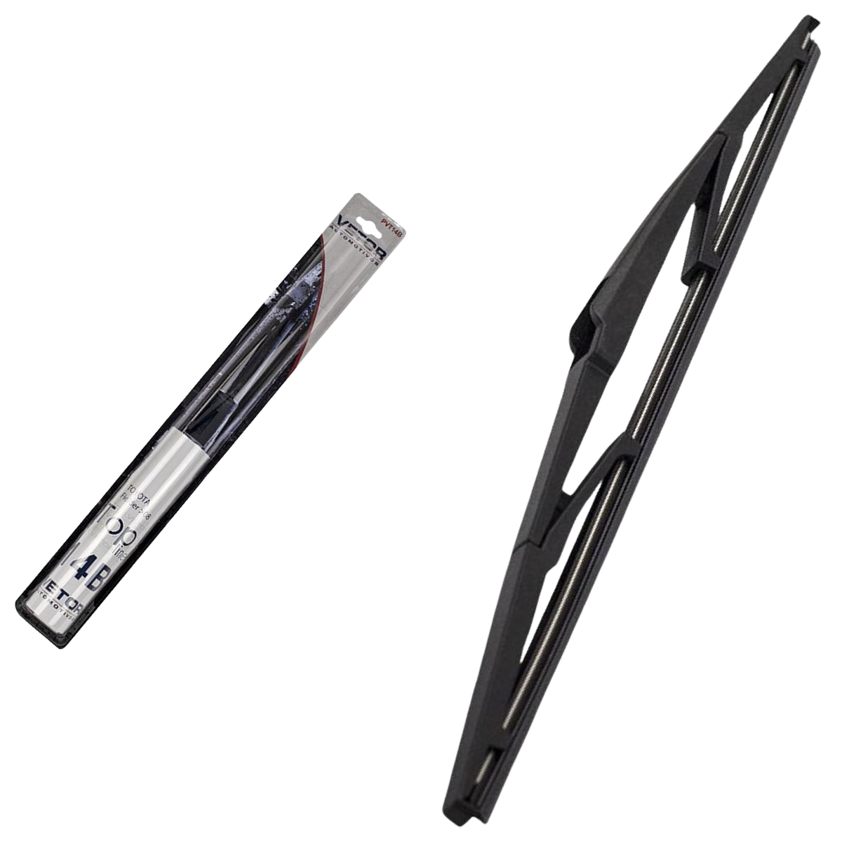 Palheta Top Line Traseira 14" para Toyota Fielder e YARIS - Vetor - Pvt14B - (1)