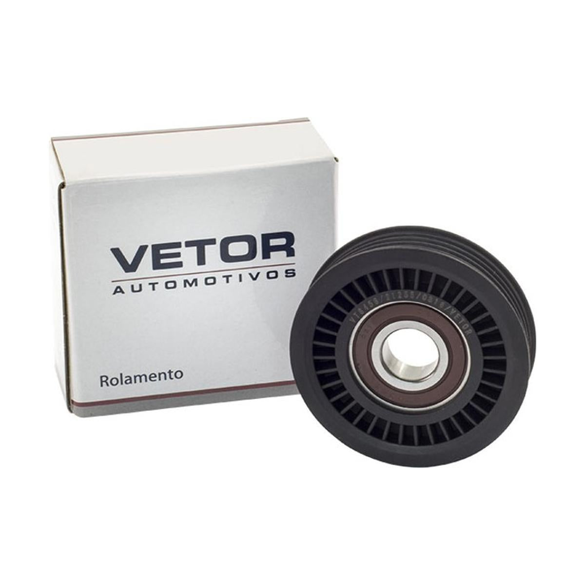 Polia do Compressor do Ar Condicionado - Vetor - Vt8458 - (1)
