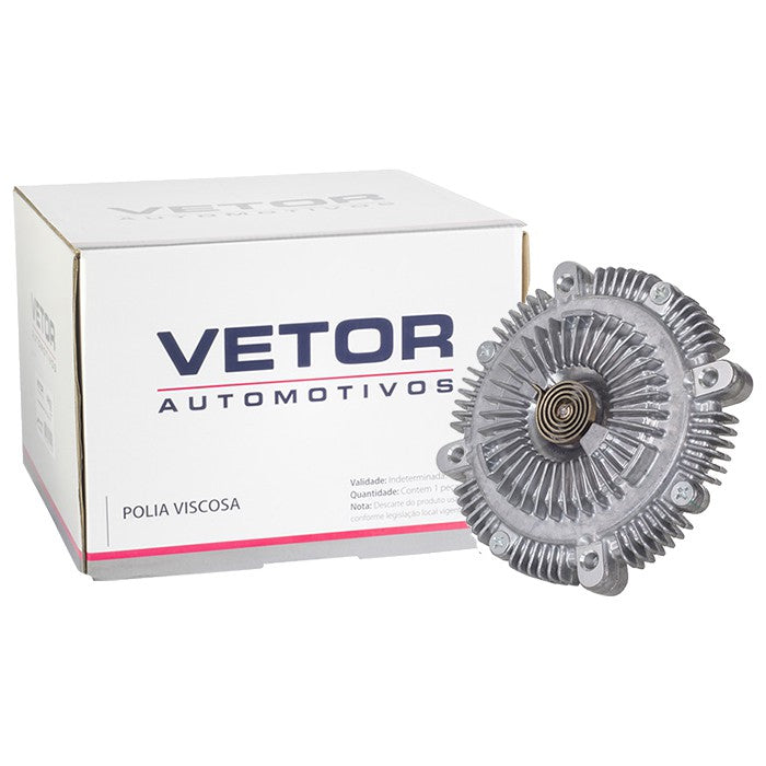 Polia da Embreagem Viscosa Eletroventilador - Vetor - Vpv053 - (1)