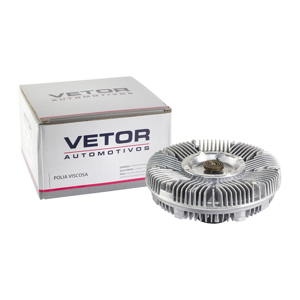 Polia da Embreagem Viscosa Eletroventilador - Vetor - Vpv025 - (1)