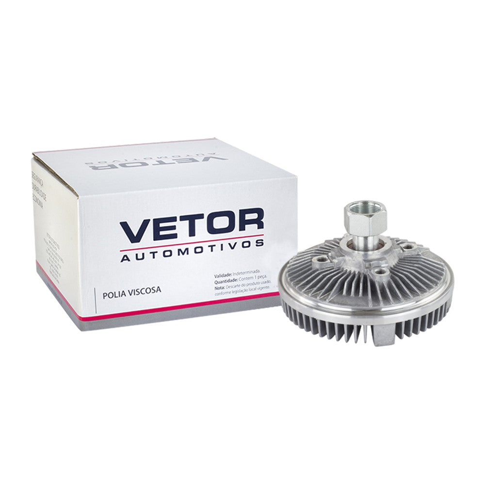 Polia da Embreagem Viscosa Eletroventilador - Vetor - Vpv041 - (1)