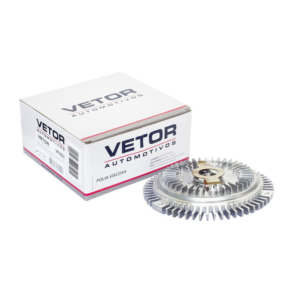Polia da Embreagem Viscosa Eletroventilador - Vetor - Vpv001 - (4)