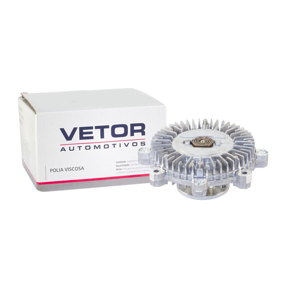 Polia da Embreagem Viscosa Eletroventilador - Vetor - Vpv049 - (1)
