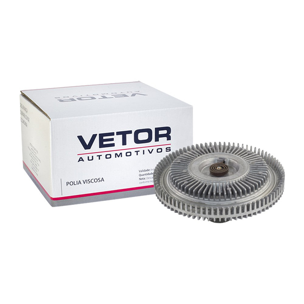 Polia da Embreagem Viscosa Eletroventilador - Vetor - Vpv045 - (1)