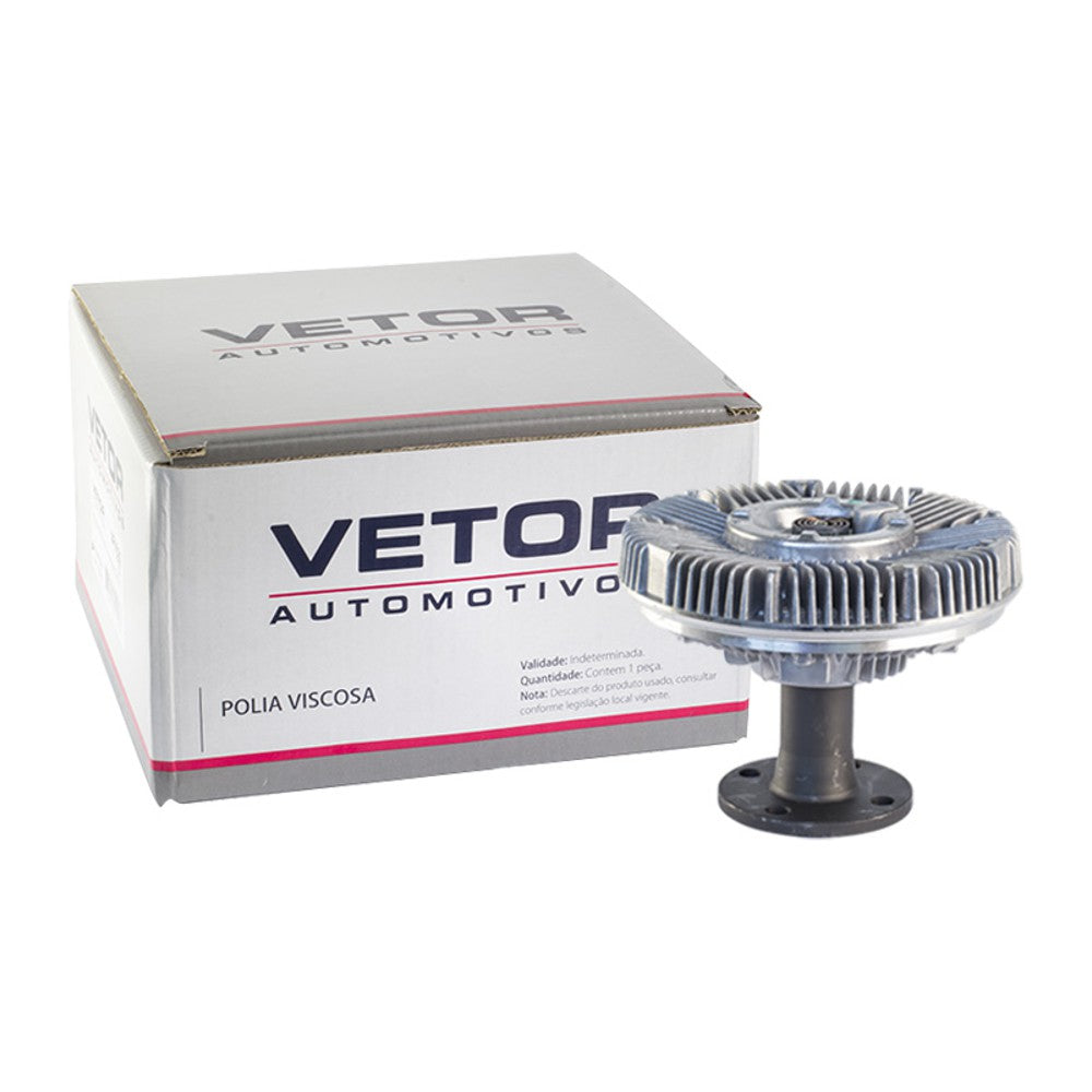 Polia da Embreagem Viscosa Eletroventilador - Vetor - Vpv033 - (1)