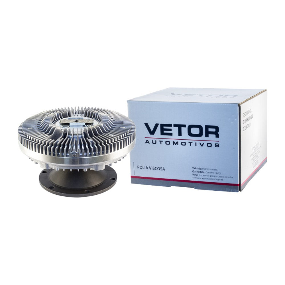 Polia da Embreagem Viscosa Eletroventilador - Vetor - Vpv036 - (1)