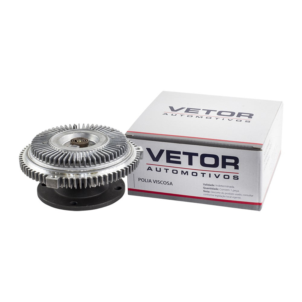Polia da Embreagem Viscosa Eletroventilador - Vetor - Vpv013 - (1)