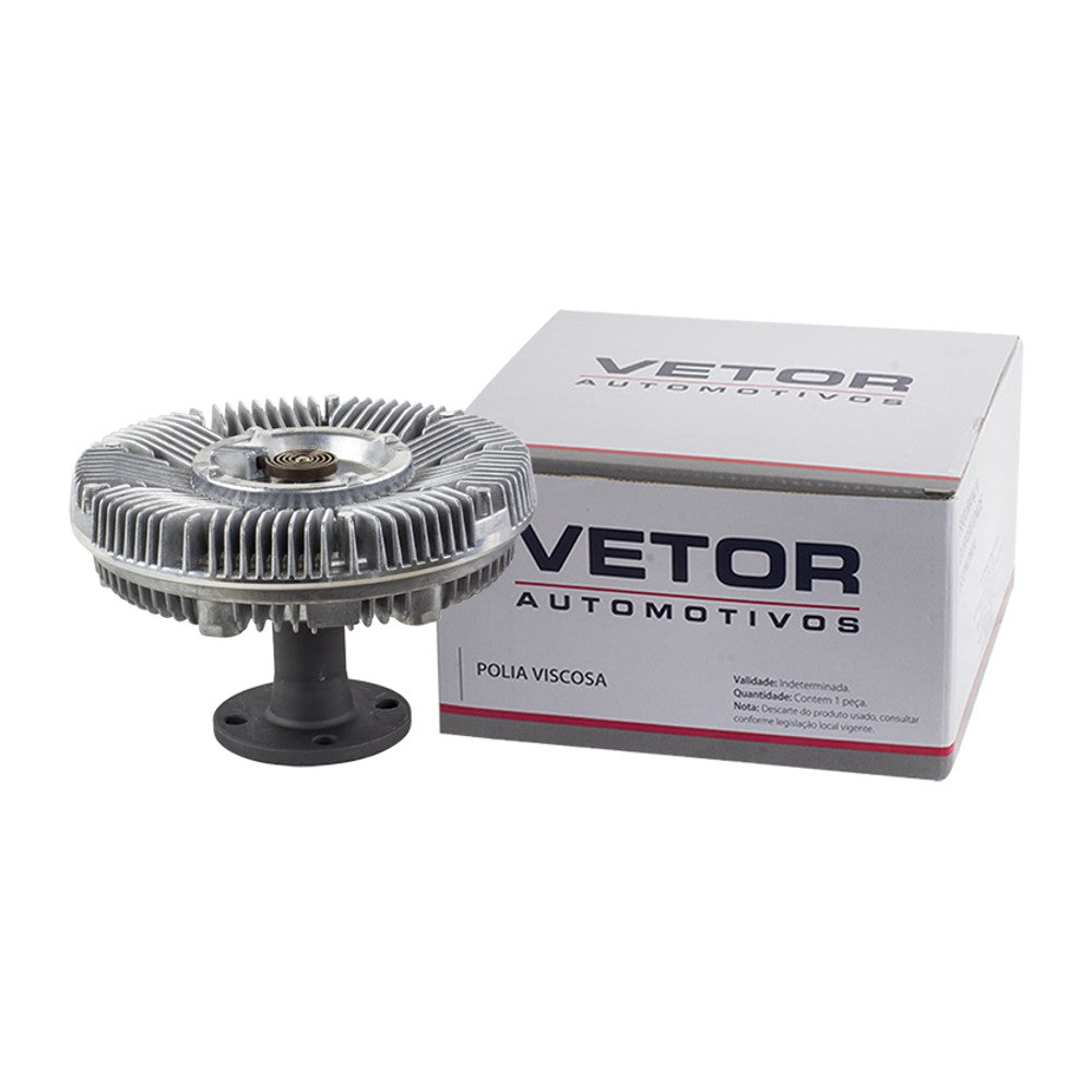 Polia da Embreagem Viscosa Eletroventilador - Vetor - Vpv012 - (1)
