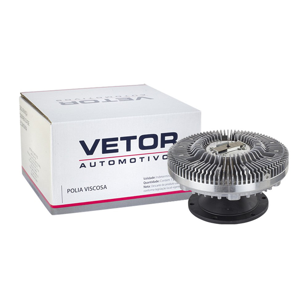 Polia da Embreagem Viscosa Eletroventilador - Vetor - Vpv018 - (1)