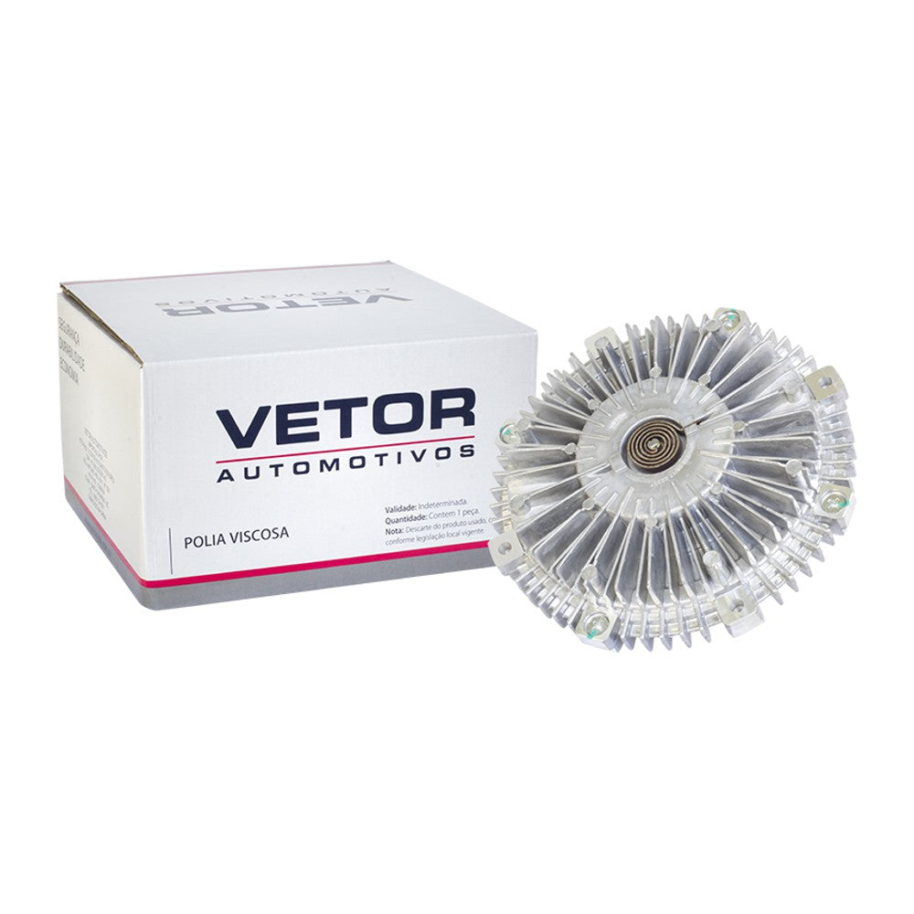 Polia da Embreagem Viscosa Eletroventilador - Vetor - Vpv038 - (1)