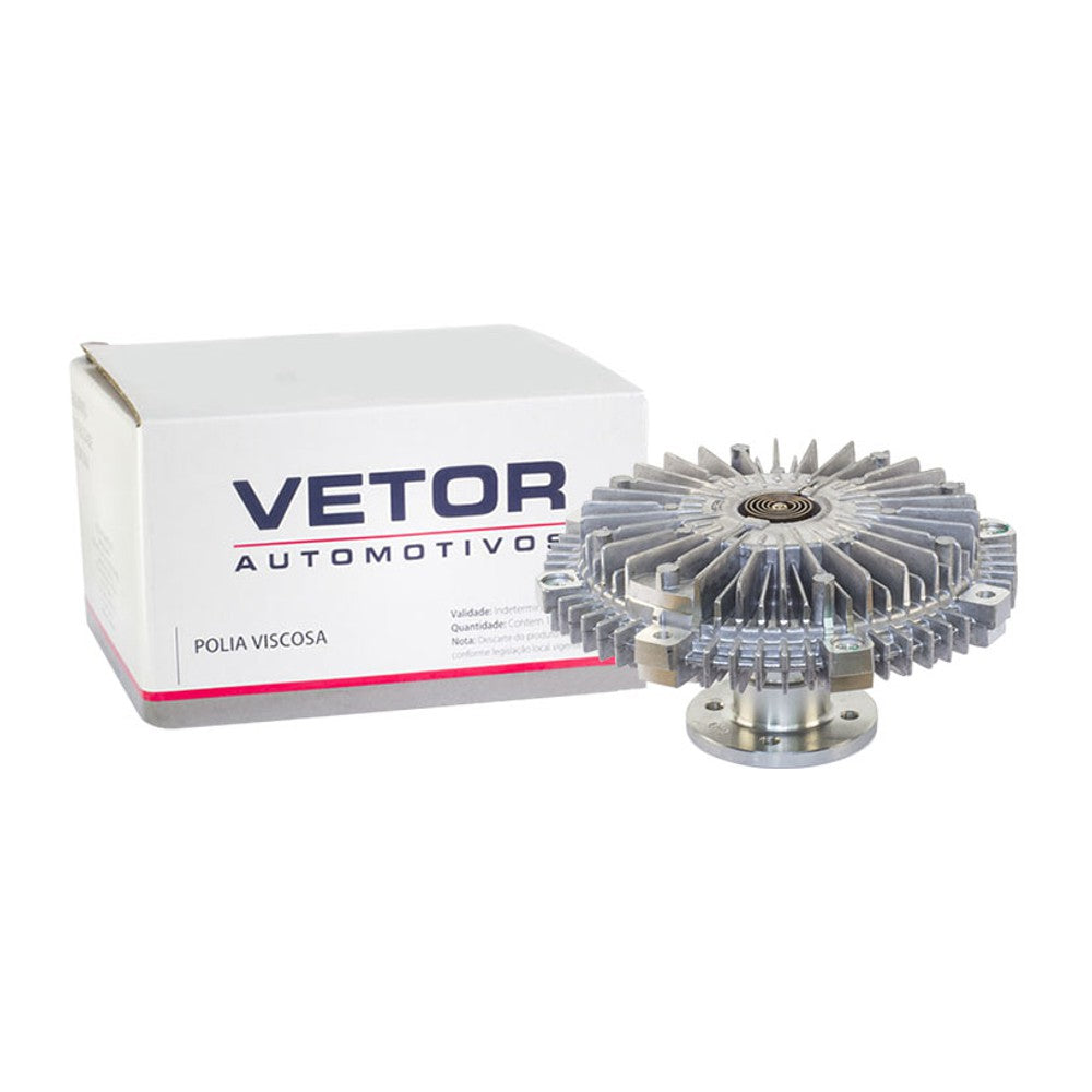 Polia da Embreagem Viscosa Eletroventilador - Vetor - Vpv055 - (1)