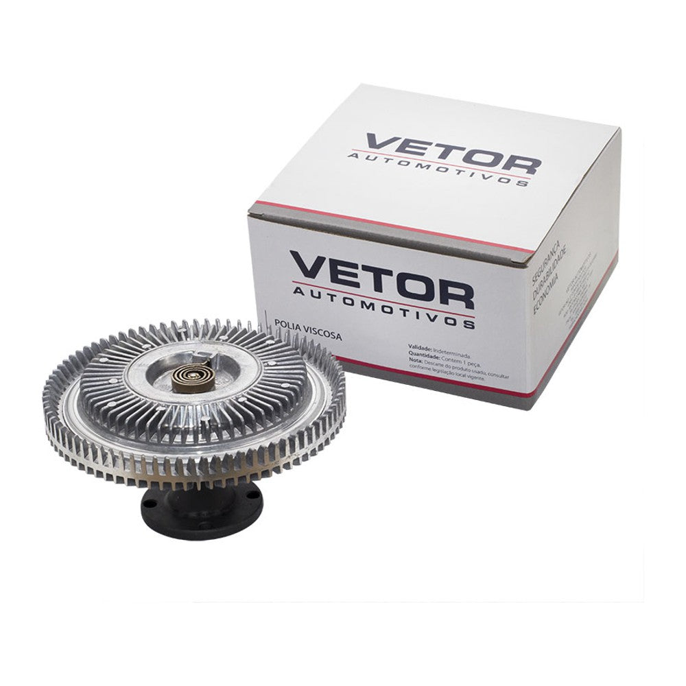 Polia da Embreagem Viscosa Eletroventilador - Vetor - Vpv004 - (1)