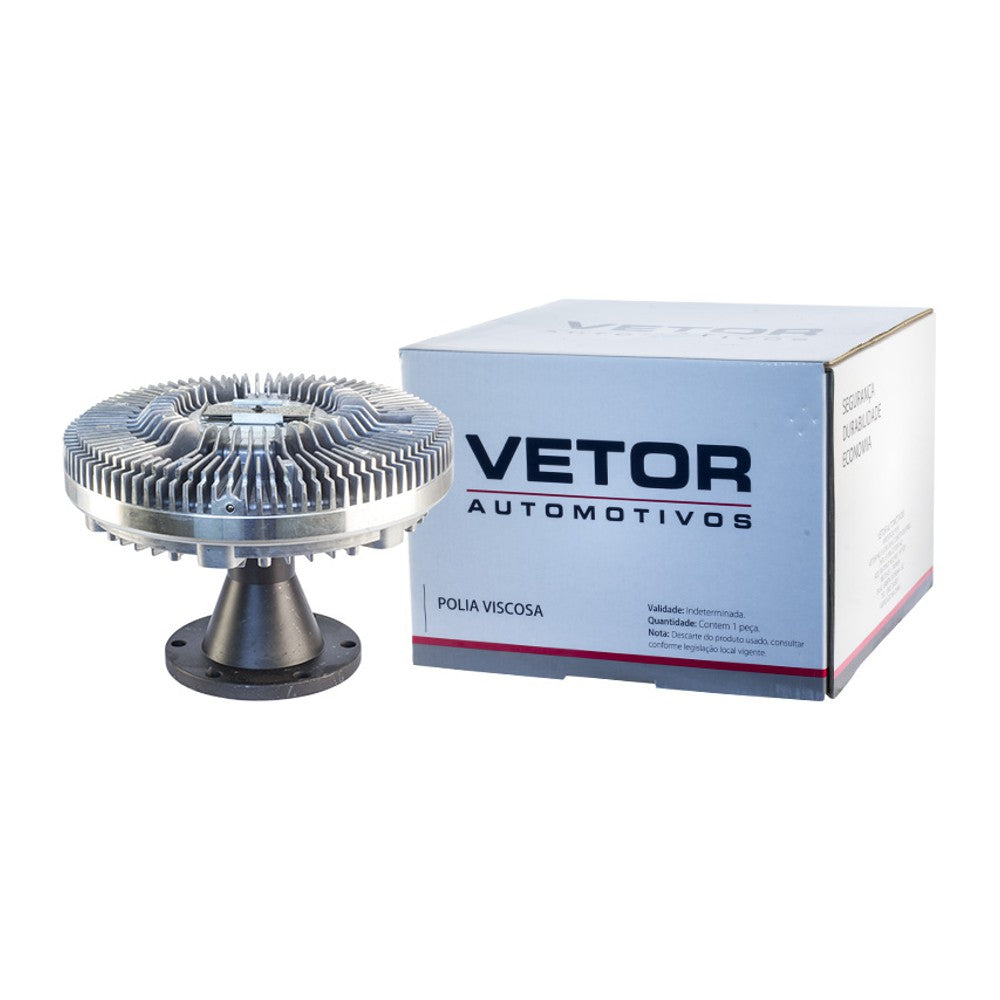 Polia da Embreagem Viscosa Eletroventilador - Vetor - Vpv027 - (1)