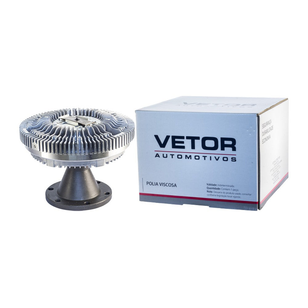 Polia da Embreagem Viscosa Eletroventilador - Vetor - Vpv026 - (1)