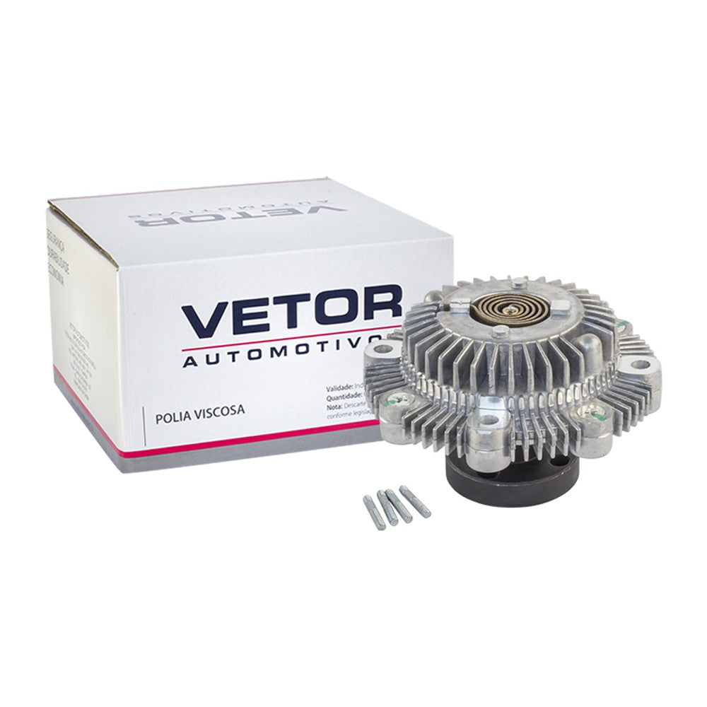 Polia da Embreagem Viscosa Eletroventilador - Vetor - Vpv044 - (1)