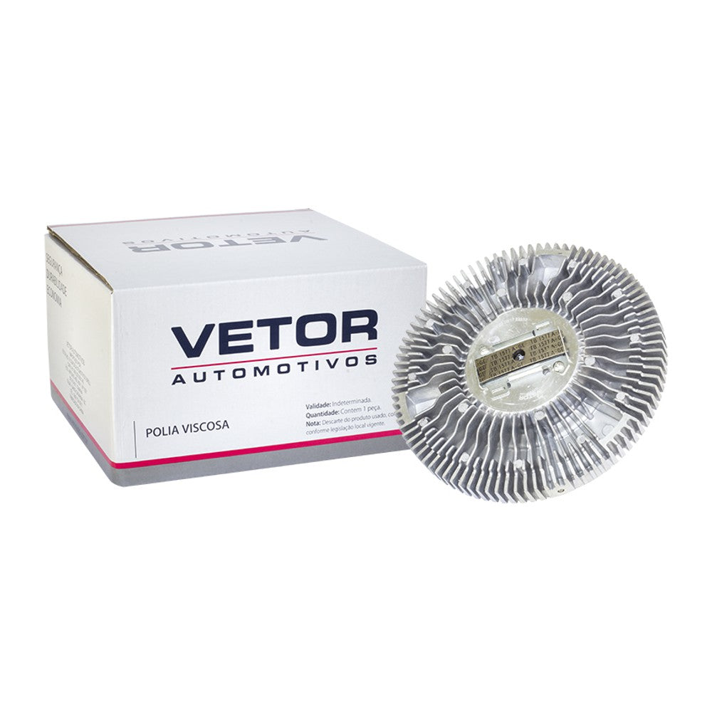 Polia da Embreagem Viscosa Eletroventilador - Vetor - Vpv029 - (1)