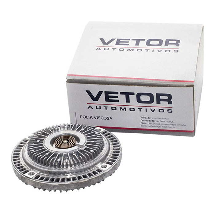 Polia da Embreagem Viscosa Eletroventilador - Vetor - Vpv003 - (1)