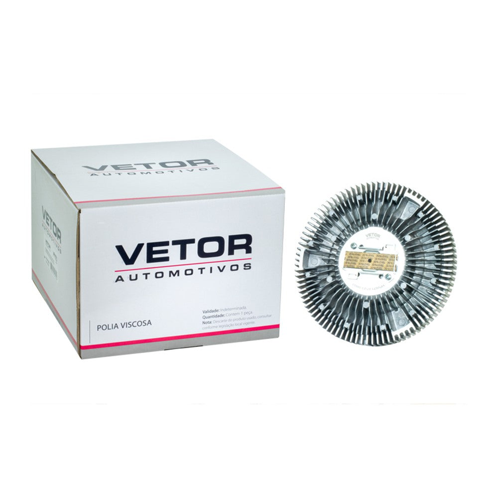 Polia Embreagem Viscosa Eletroventilador 9 Pás - Vetor - Vpv071 - (1)