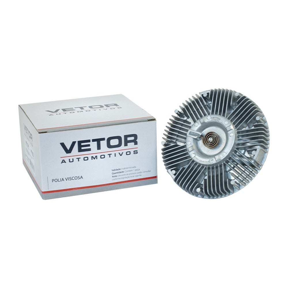 Polia Embreagem Viscosa Eletroventilador 9 Pás - Vetor - Vpv070 - (1)