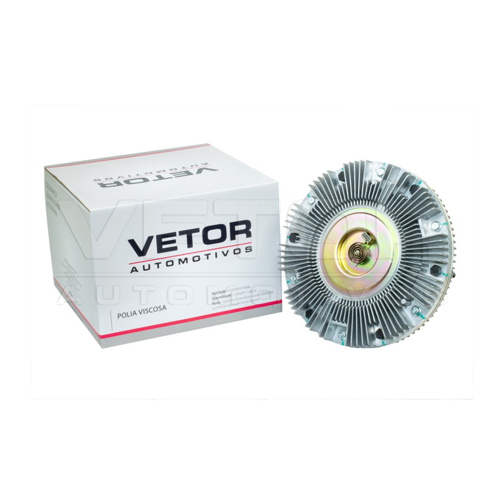 Polia Embreagem Viscosa Eletroventilador 9 Pás - Vetor - Vpv072 - (1)
