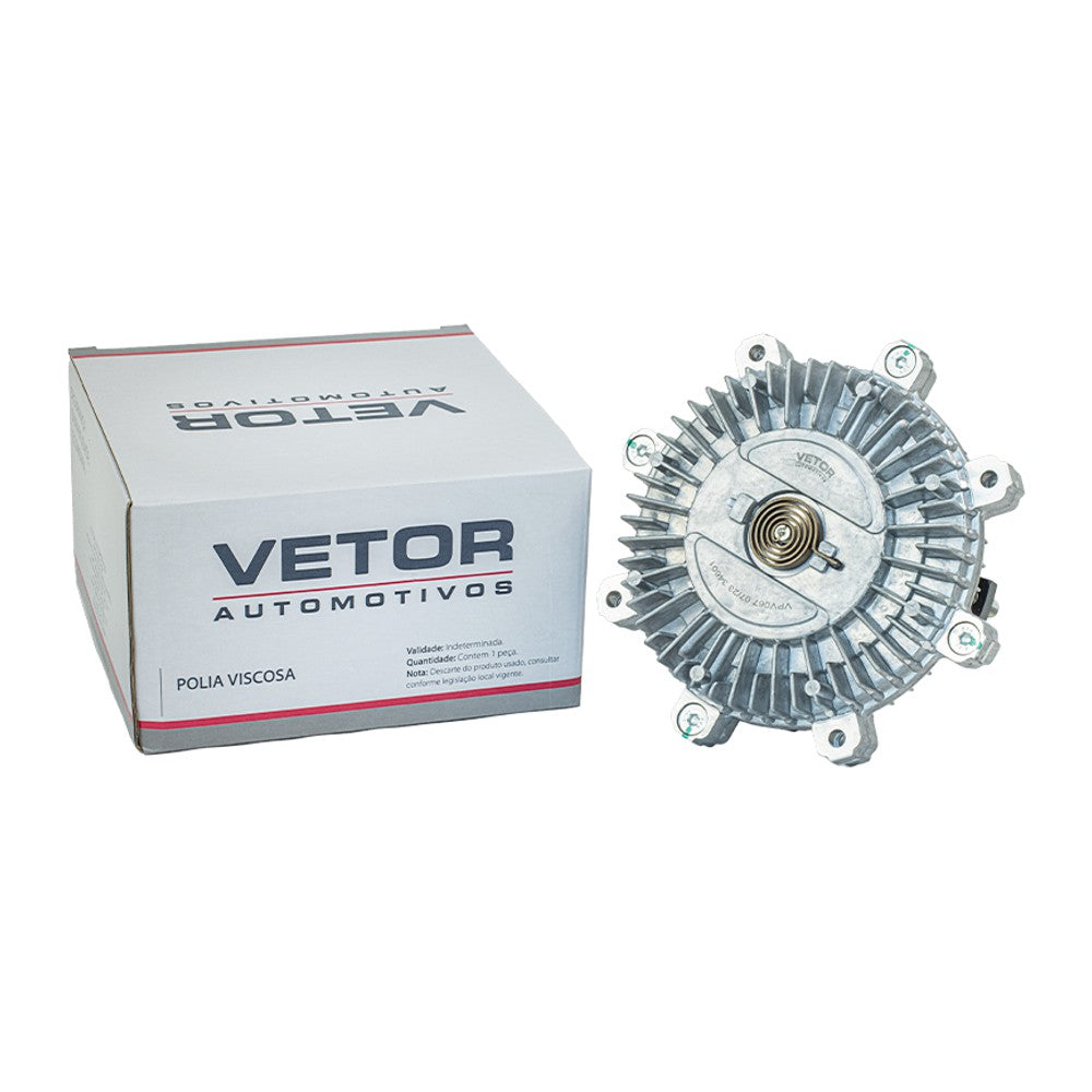 Polia Viscosa Eletroventilador 8 Pás - Vetor - Vpv067 - (1)
