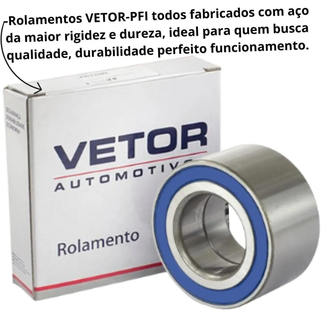 Rolamento da Roda Dianteira para Mercedes-Benz A 160 e A 190 - Vetor - 427537 - (3)