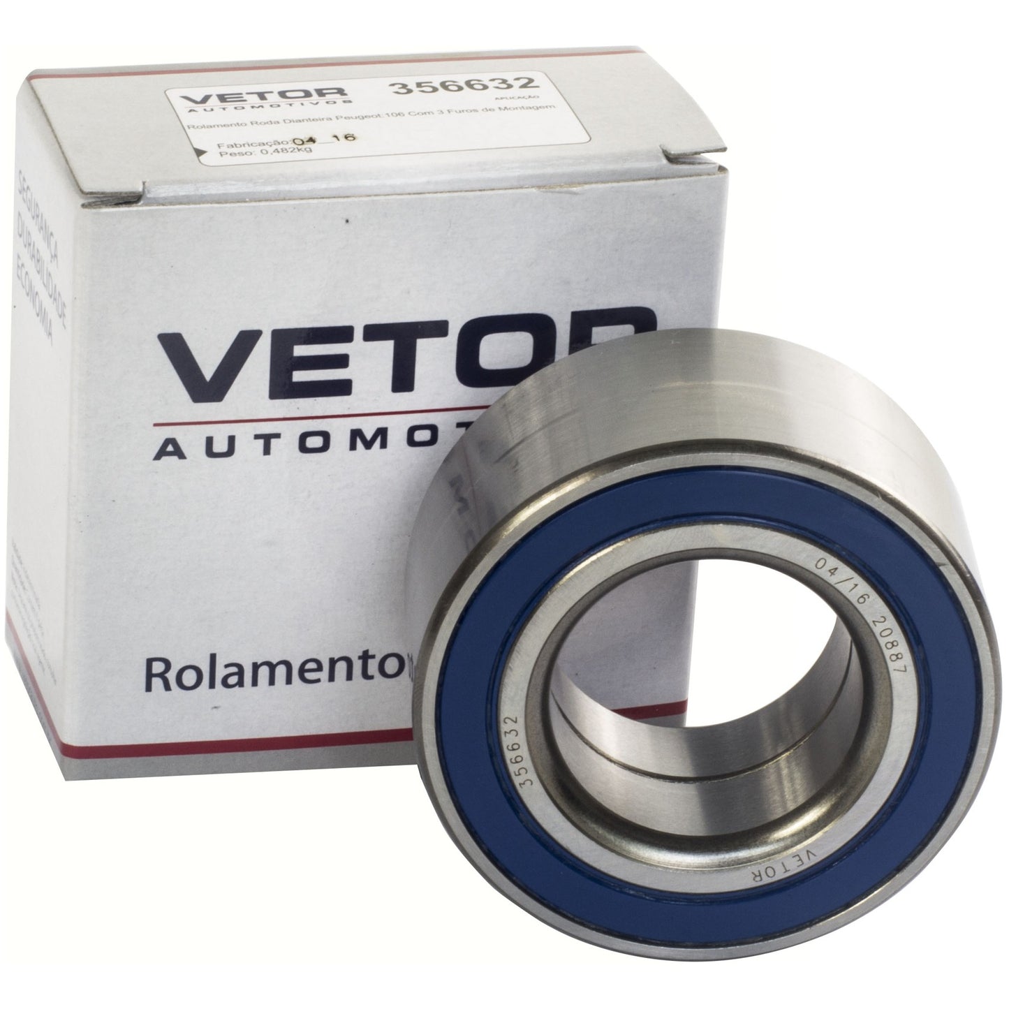 Rolamento da Roda Dianteira - Vetor - 356632 - (1)