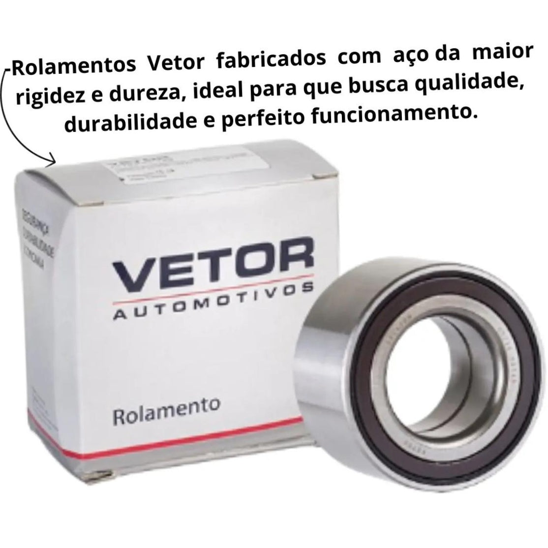 Rolamento da Roda Dianteira com ABS - Vetor - 40574M - (4)