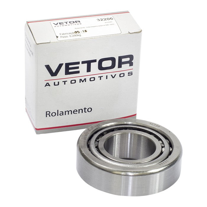 Rolamento da Roda Dianteira Interno - Vetor - 32206 - (1)
