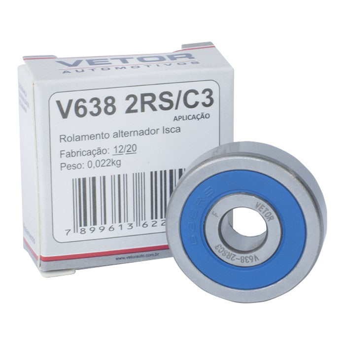Rolamento do Alternador - Vetor - V638 - (1)
