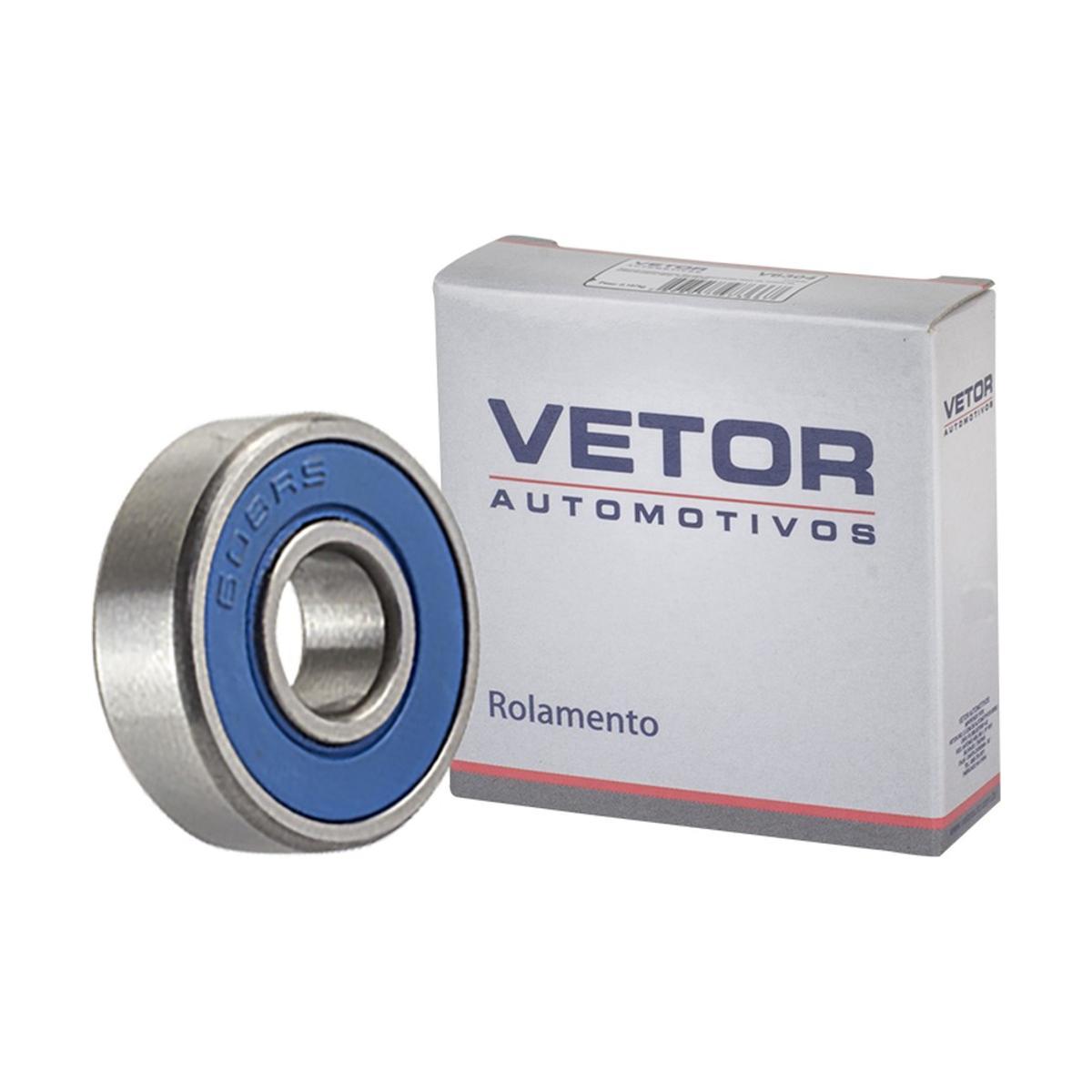 Rolamento Motor Vidro Elétrico / Eletroventilador - Vetor - V608 - (4)