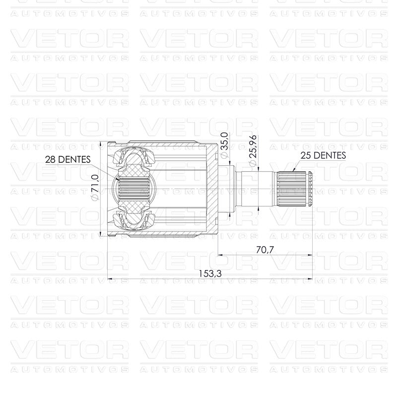 Tulipa Lado Esquerdo - Vetor - Vt5494 - (5)