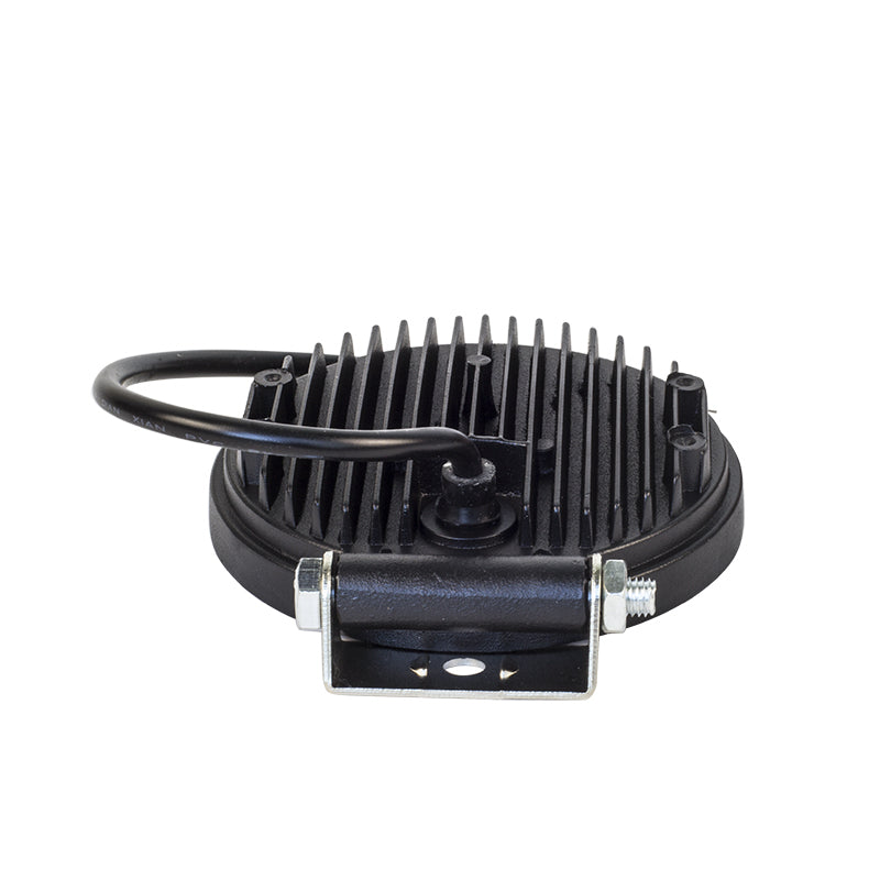 Kit Farol Auxiliar Redondo 9 LEDs 12V/24V 29W - Teslla - Tk1001M - (6)