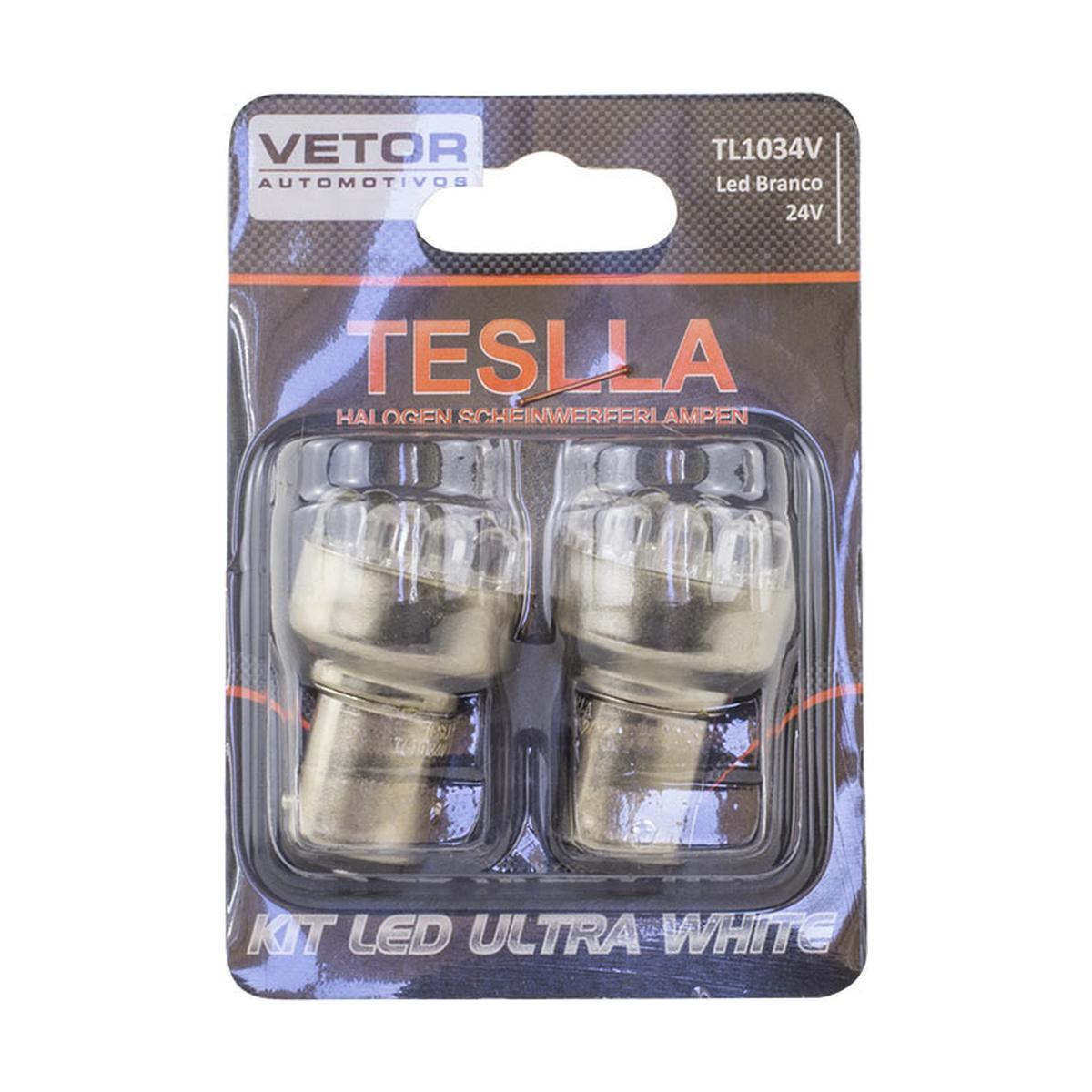 Par Lâmpada LED Ultra Branca Bay15D - Teslla - Tl1034V - (2)