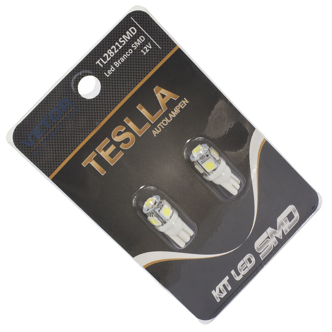 Par Lâmpada Super Farol para Mercedes-Benz C 180 - Teslla - Tl2821Smd - (7)