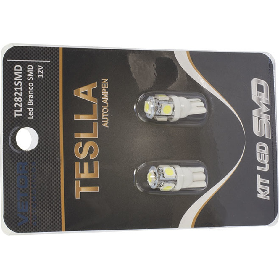 Par Lâmpada Super Farol para Mercedes-Benz C 180 - Teslla - Tl2821Smd - (8)