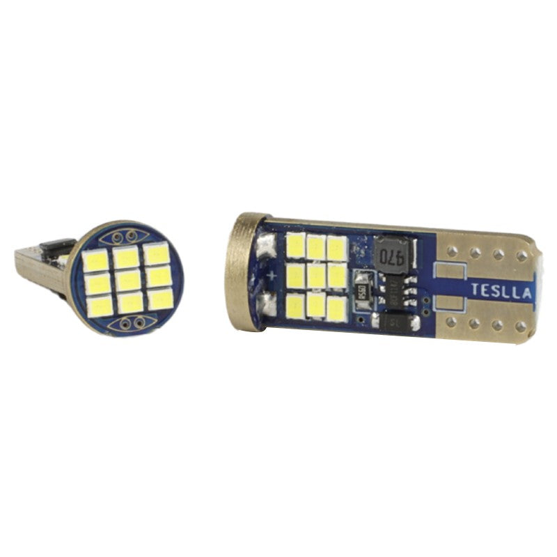 Par Lâmpada Super Farol para Mercedes-Benz C 180 - Teslla - Tl2821Smd - (10)