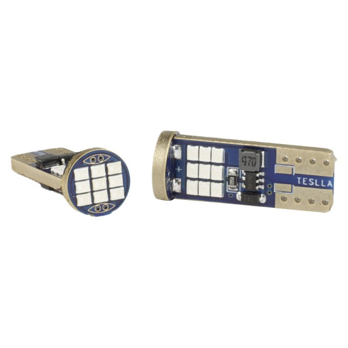 Par Lâmpada Super LED Ultra Azul 12V - Teslla - Tl2821Asmd - (7)