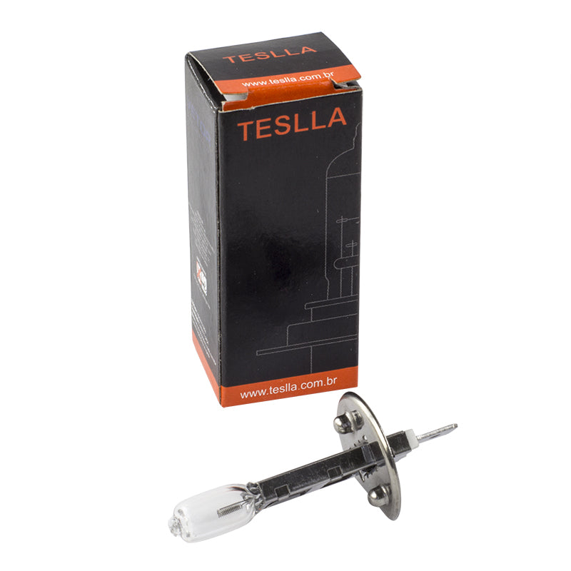 Lâmpada Halógena Amarela H1 12V 55W - Teslla - Th1 - (1)