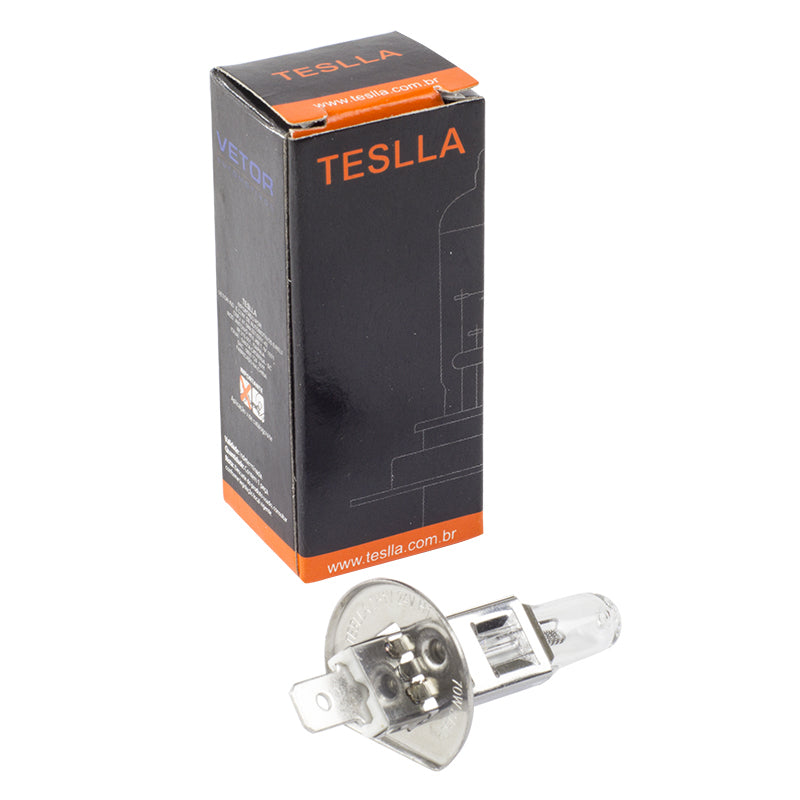 Lâmpada Halógena Amarela H1 24V 70W - Teslla - Th1V - (1)
